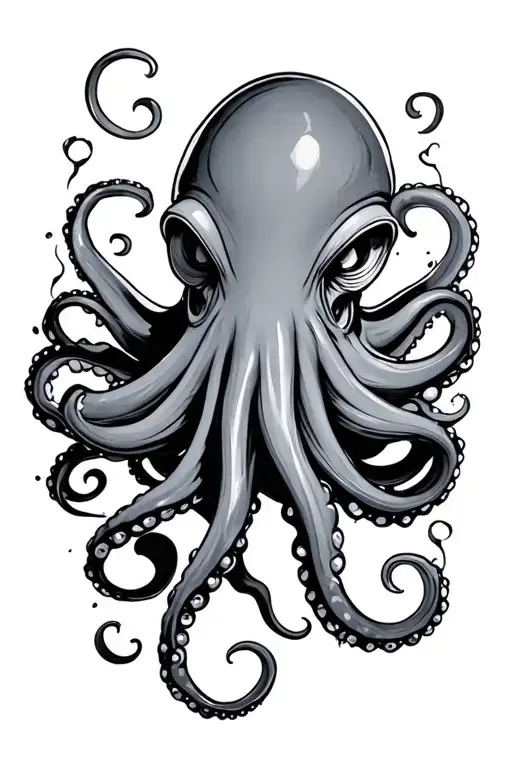 Angry Octopus Wrapped