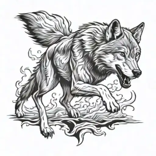 Wolf Running