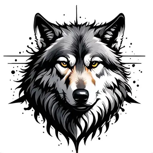 Greek And Wolf Surrounded