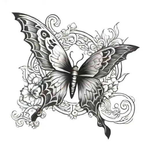 Phoenix Butterfly Forearm