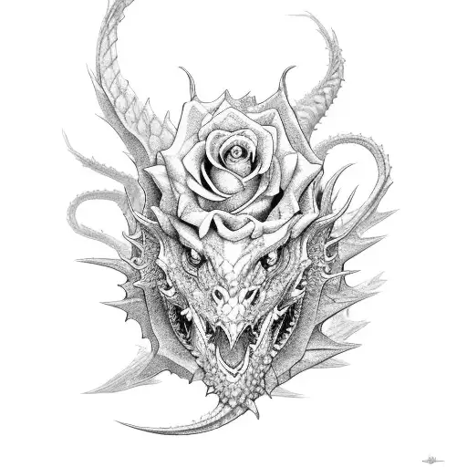 Rose And Dragon