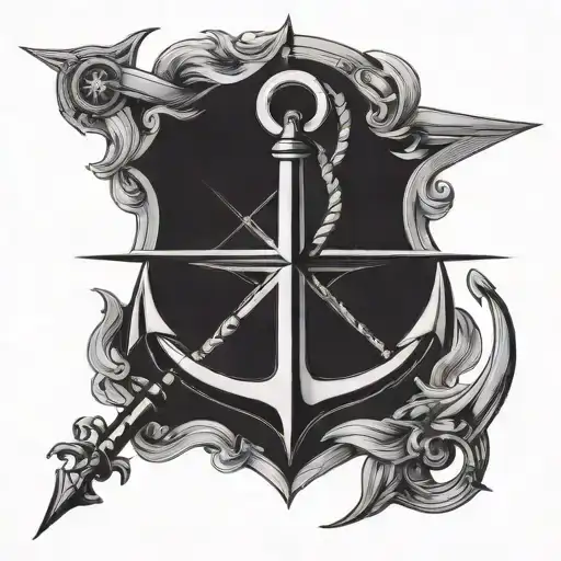 Anchor Compass Sail