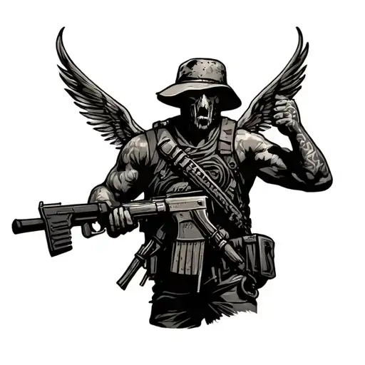 Wounded Warrior Surrounded