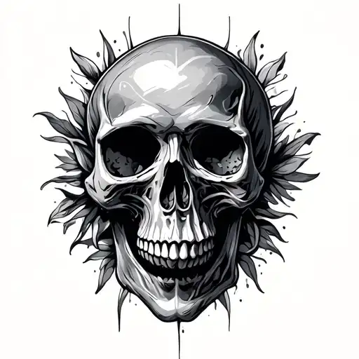 Cancer Skull Line