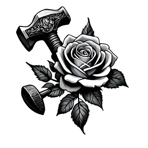 Hammer And Rose