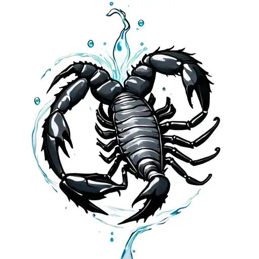 Water Bearer Pouring Scorpion