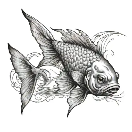 Pisces Fish Swimming