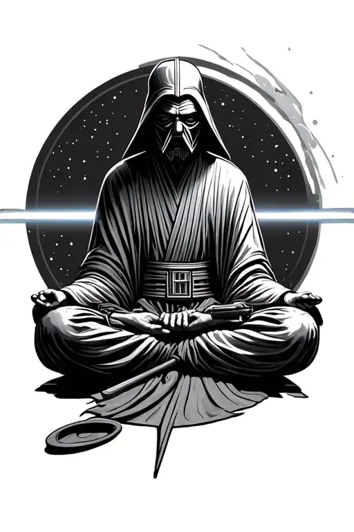 Star Wars Jedi Meditating Figure