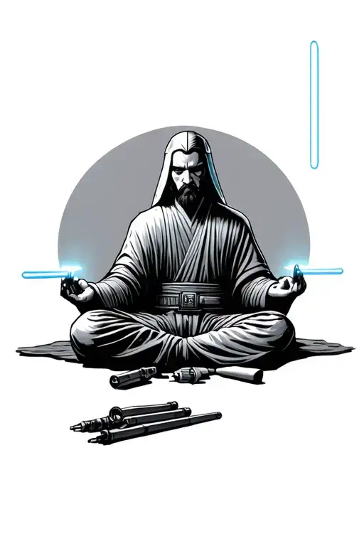 Star Wars Jedi Meditating Figure Kanan Jarrus