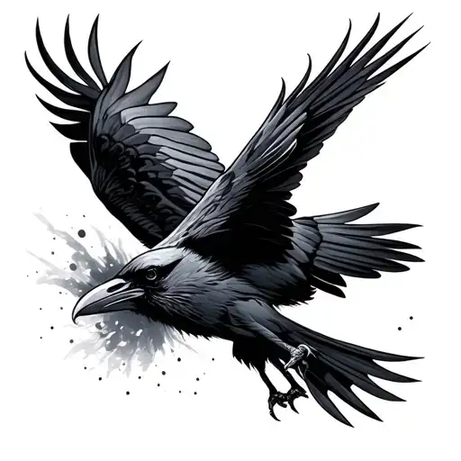 Raven Soaring