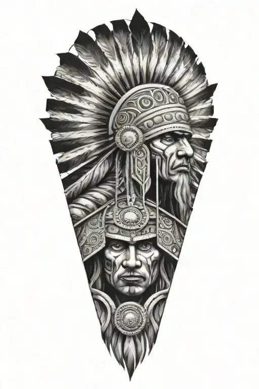 Indian Warrior Surrounded