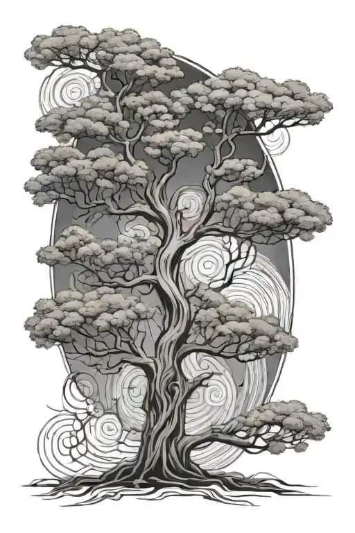 Fibonacci Sequence Tree Growing On