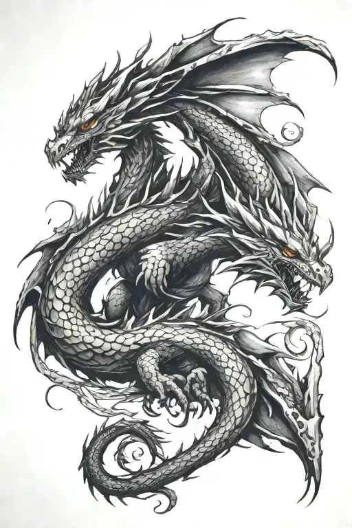 Dark Fantasy Dragon