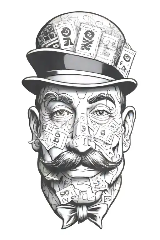 Monopoly Man Face