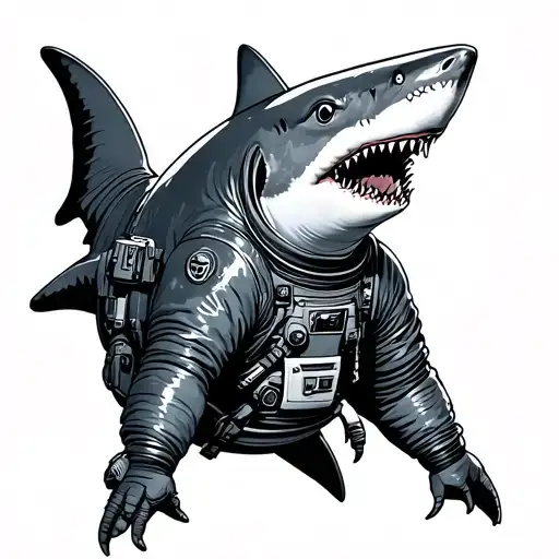 Shark Astronaut