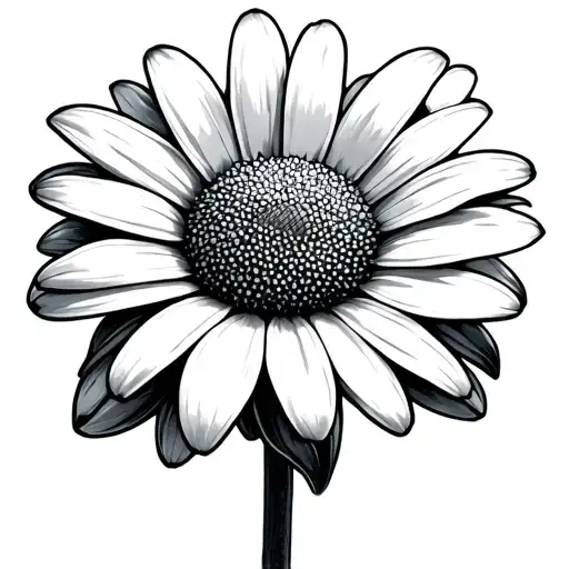 Daisy With Button Incorporated