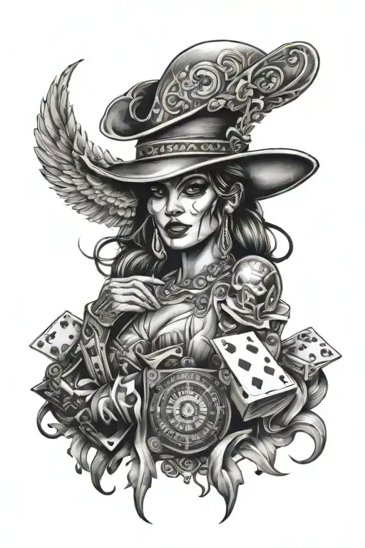 Chicano Style Gambling Themed