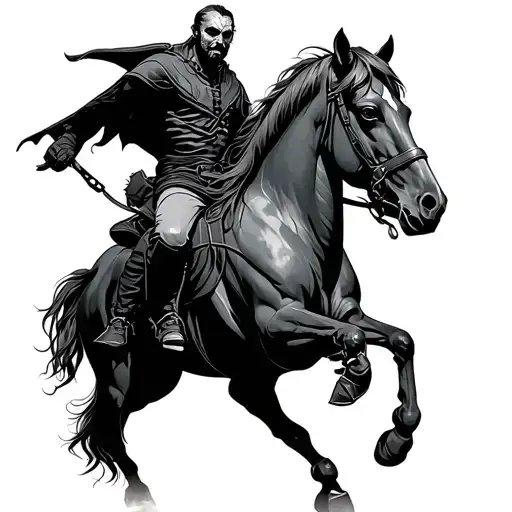 Grimm On A Horse