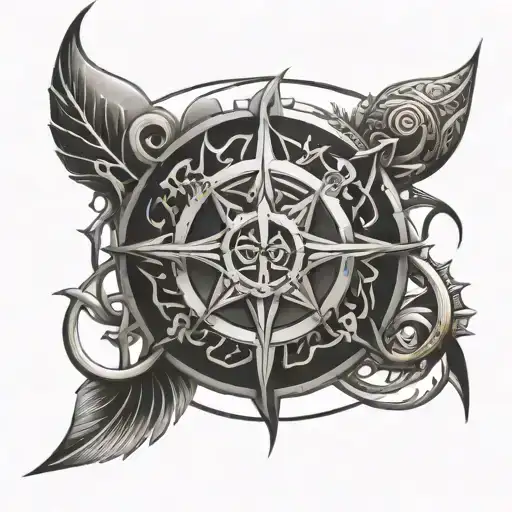 Combine 888 And Karma Symbol