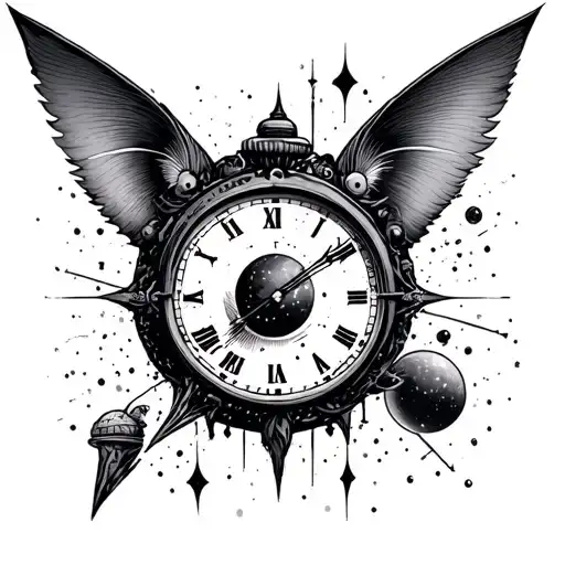 Anxiety With Time And Space Themed