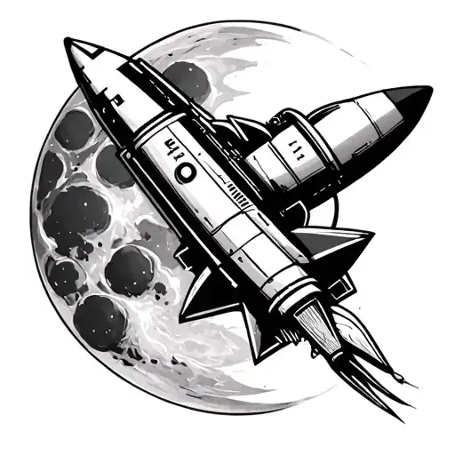 Rocket Ship To The Moon