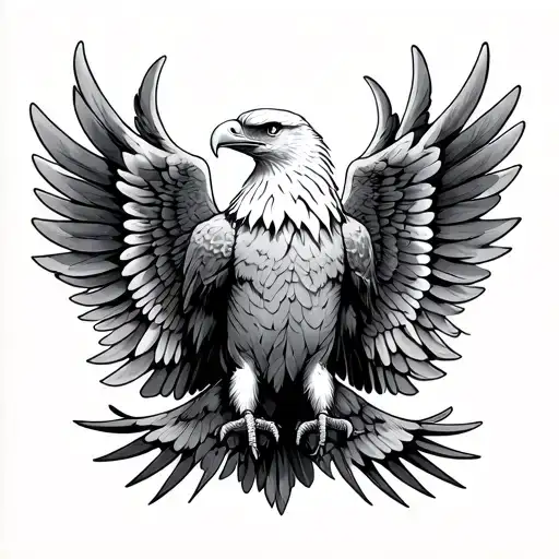 Eagle Wings Spread