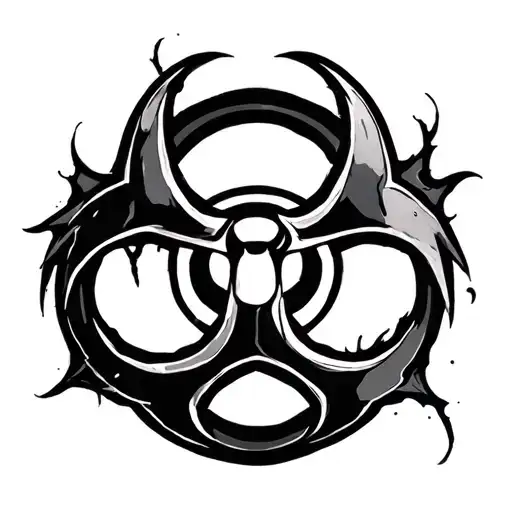 Ying The Bio Hazard Symbol