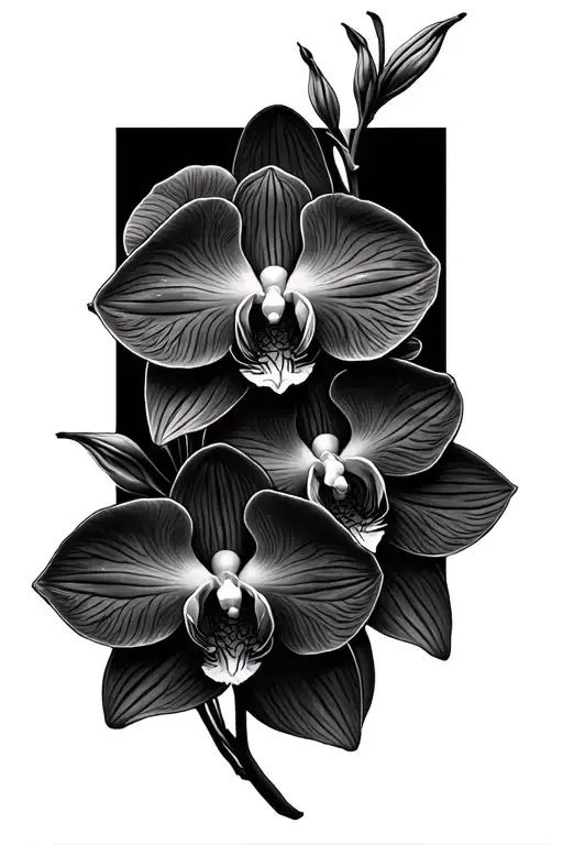 Dainty Orchids Mandela Style