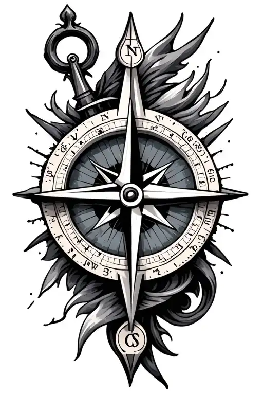 Compass And Cross
