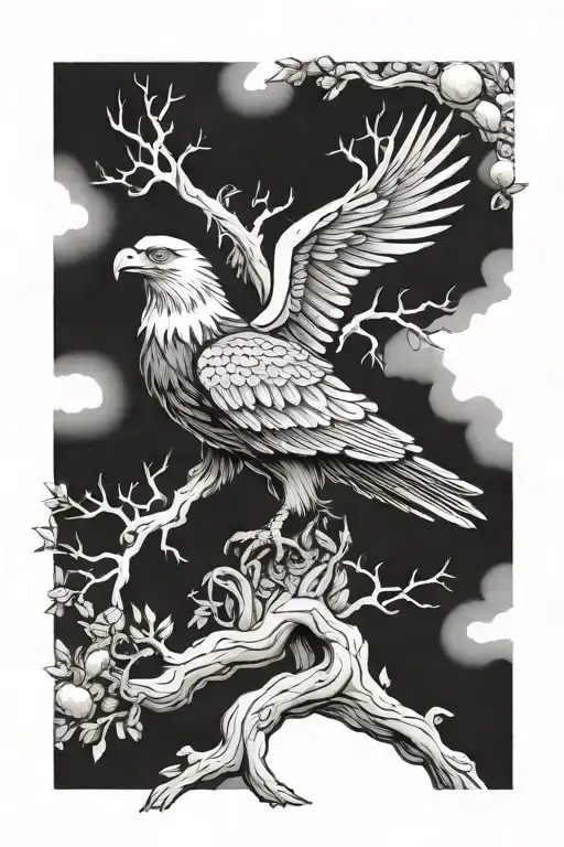 Eagle Tree Of Life Tengrism