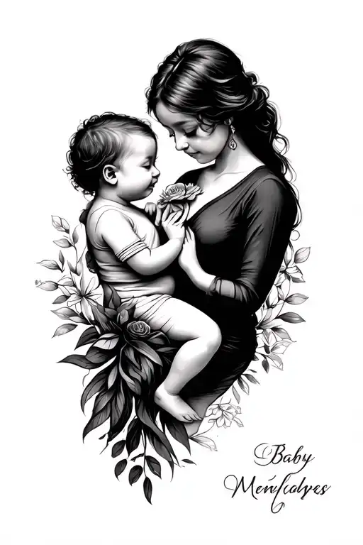 Baby And Mom