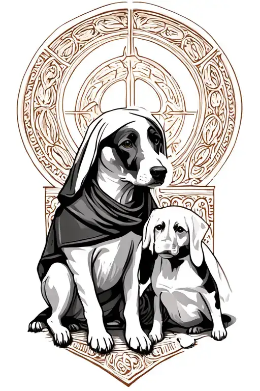 Saint Frances Assisi Dogs Sitting