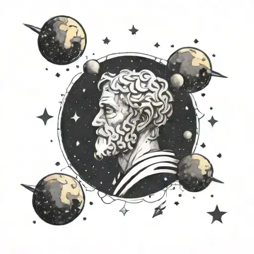 Aristotle Galaxy Filled With Stars