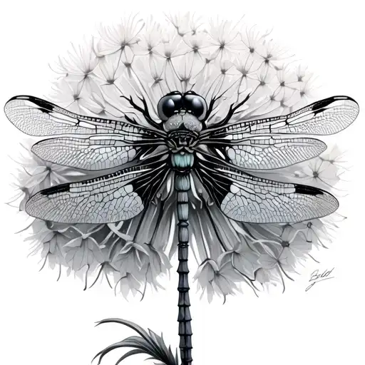Dragonfly Dandelion