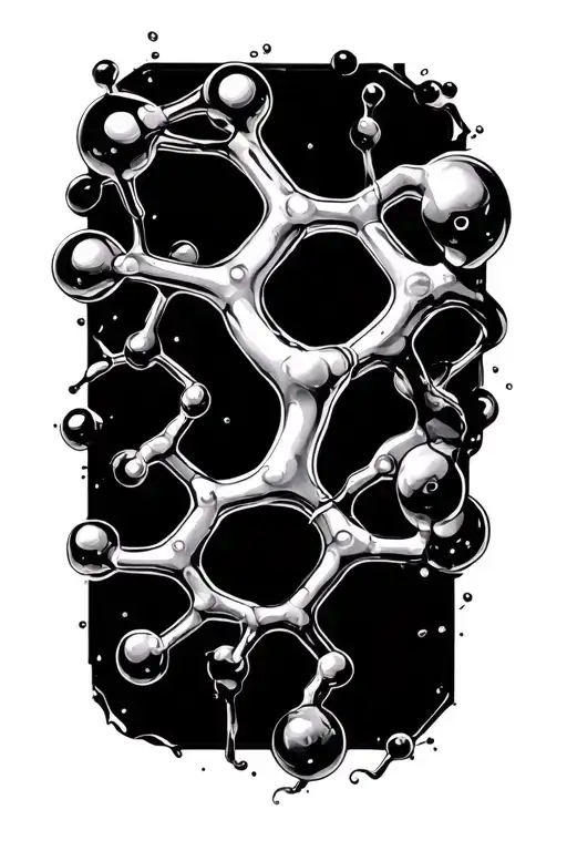 D-lysergic Acid Diethylamide Molecule Organic & Esoteric