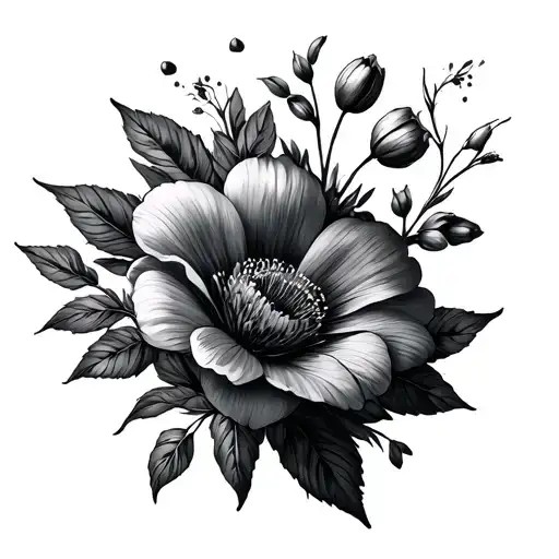 June And Feb Birth Month Flowers Blooming