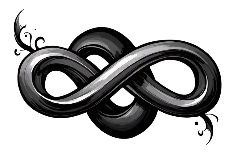 Infinity Symbol Intertwined
