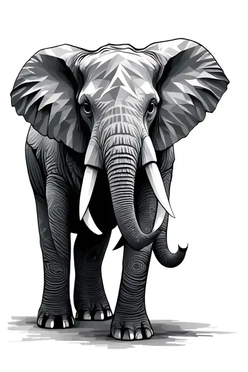 Geometric Elephant
