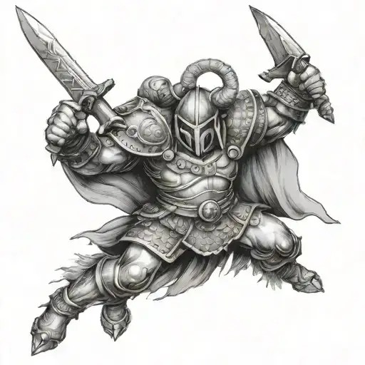 Mutton Warrior Battling