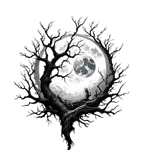 Poison Tree And The Moon Surrounded