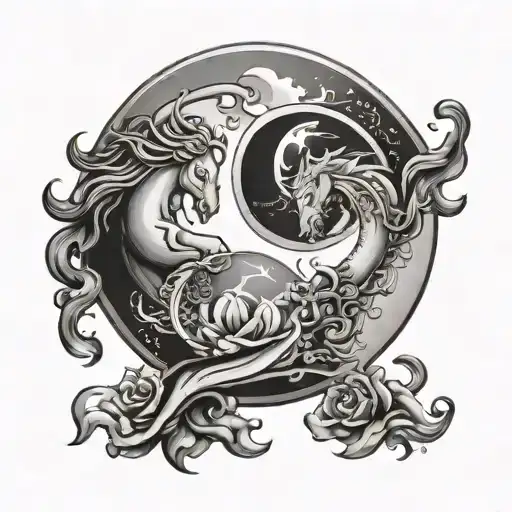 Sagittarius Gemini Pisece In A Yin Yang