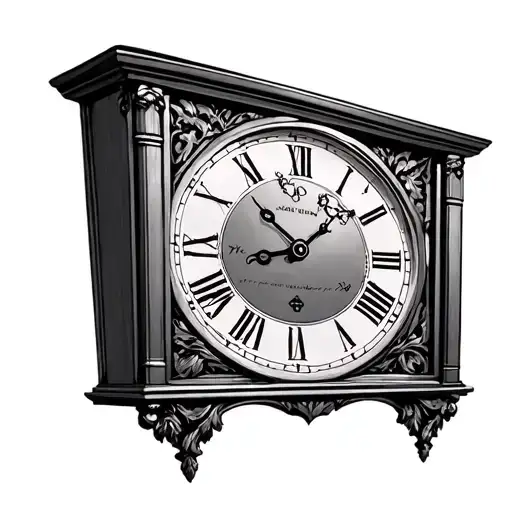 Rectangular Grandfather Clock