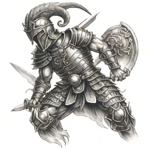 Scorpio Roman Warrior