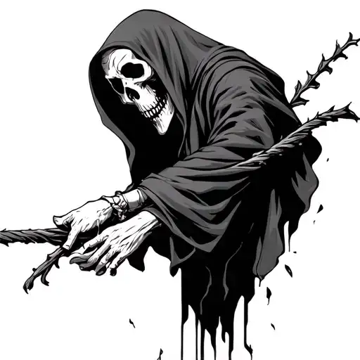 Grim Reaper Being Hung