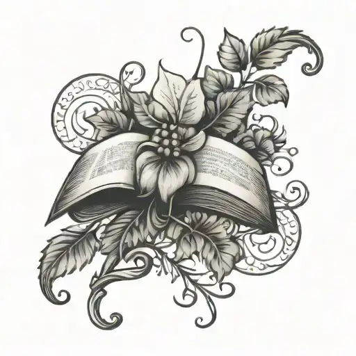 Bible Verse And Vine Wrapping