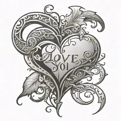 Symbol Love You More Than