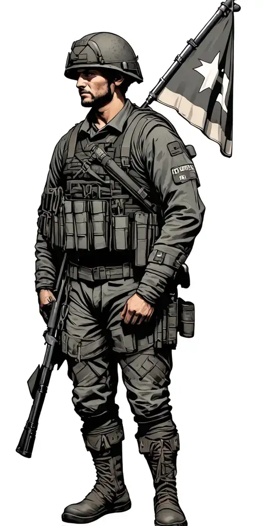 Infantry Soldier Standing