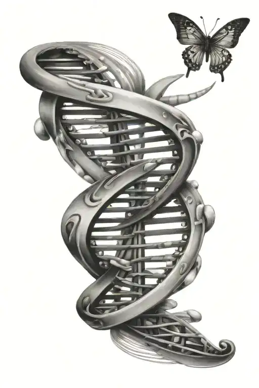 Dna Double Helix Made