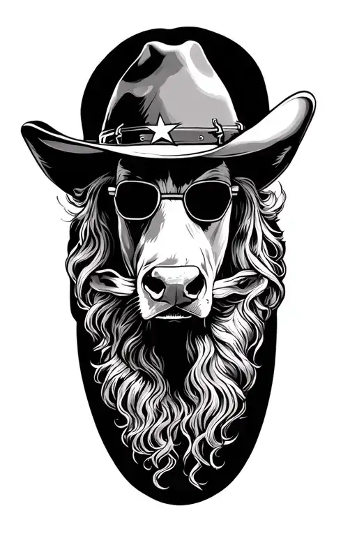 Texas And Cowboys Half Sleeve