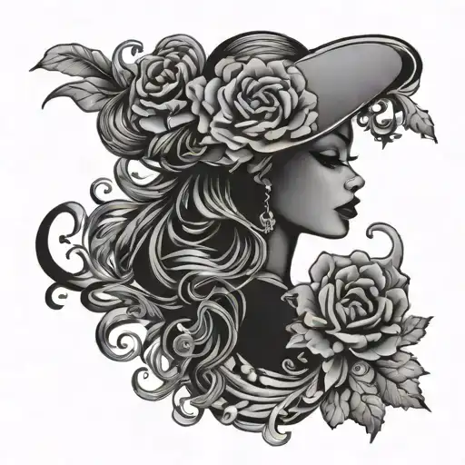 Stay Fabulous Black Silhouette